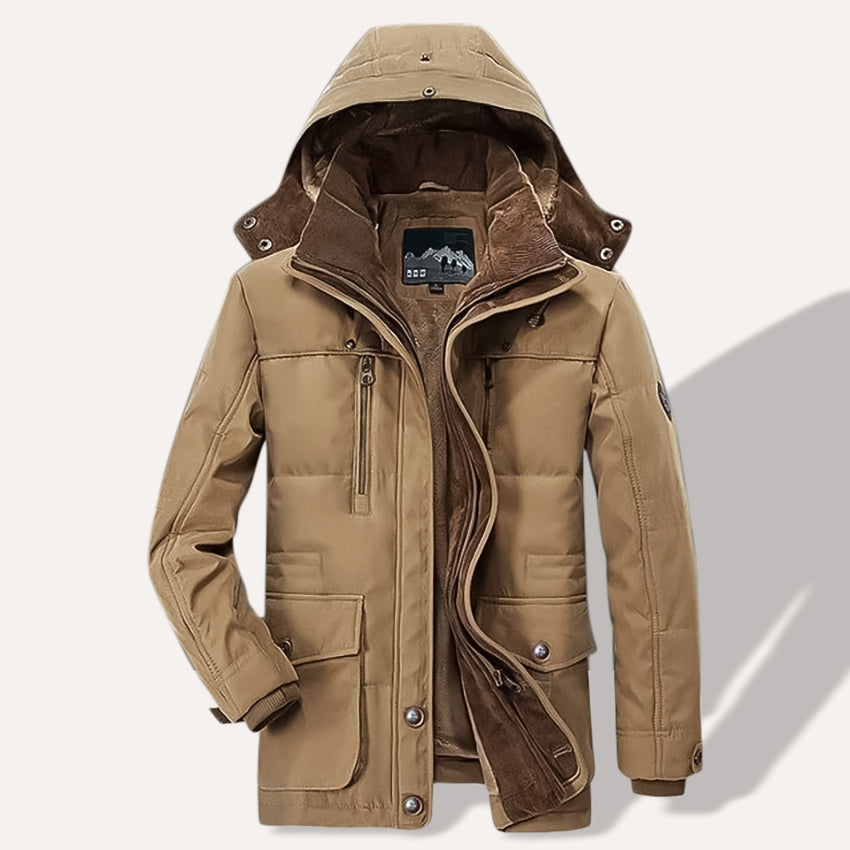 Silvan® | Thermischer Herren Winterparka mit mehreren Taschen