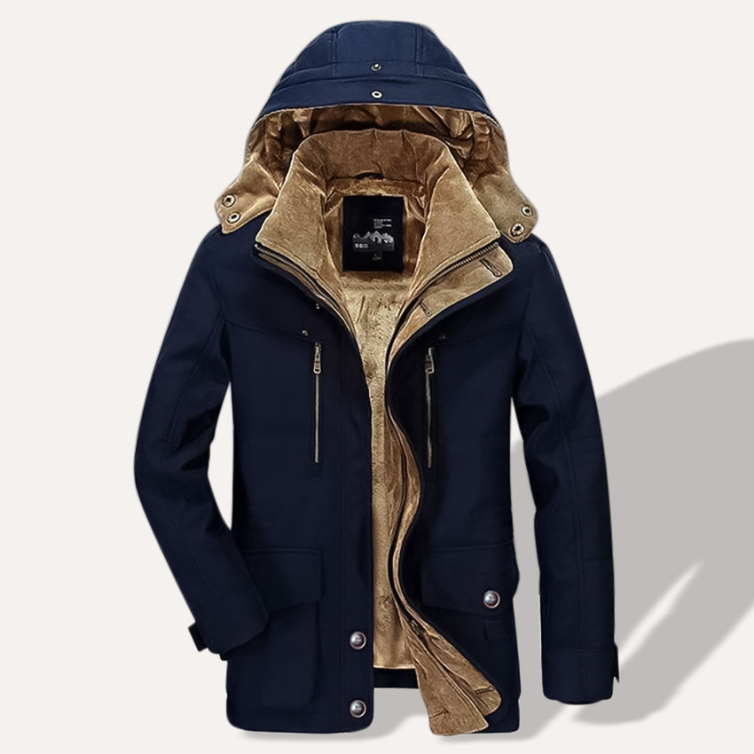 Silvan® | Thermischer Herren Winterparka mit mehreren Taschen