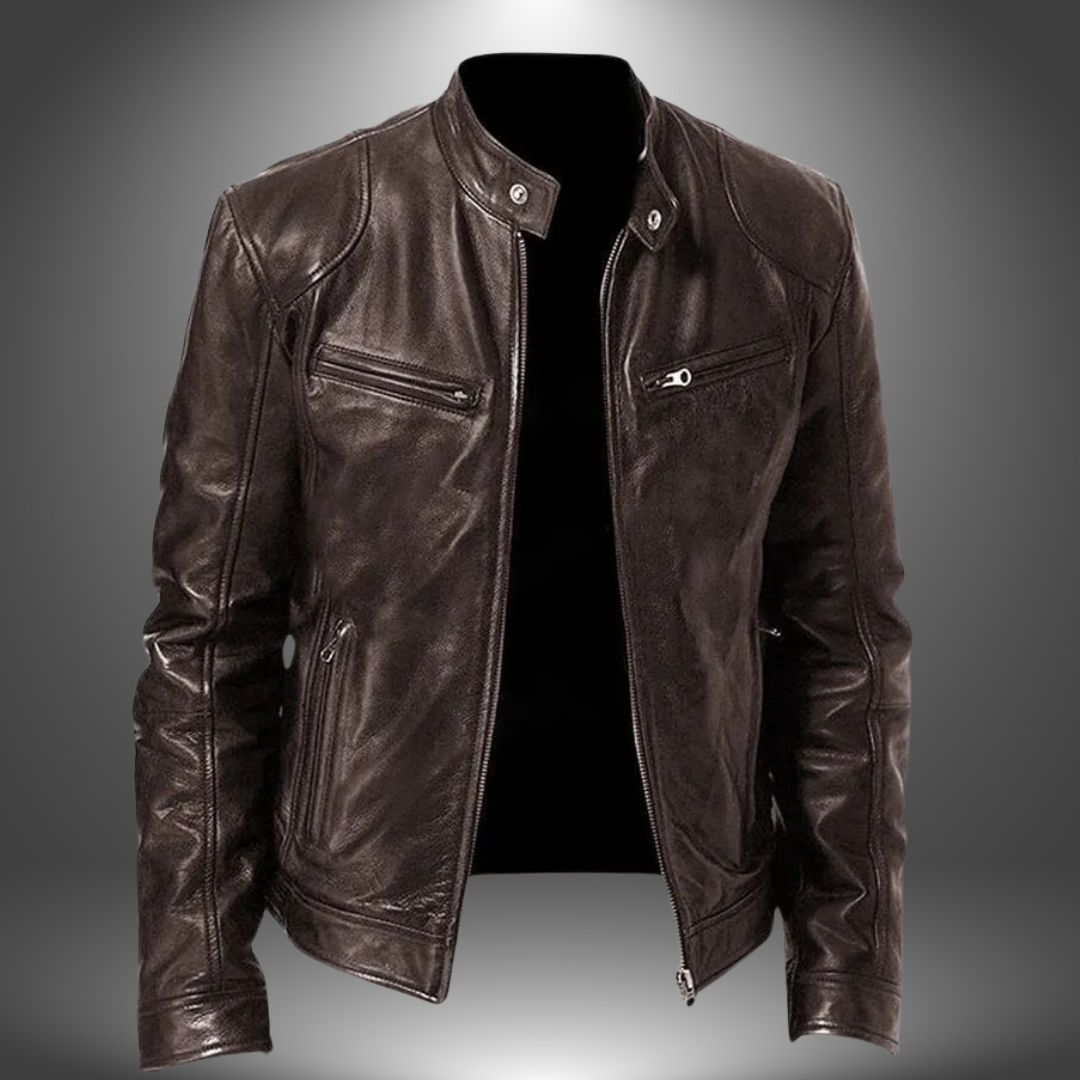 Florian® | Handgefertigte Lederjacke für Herren