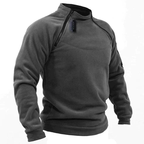 Arno | Militärstil Fleece-Pullover