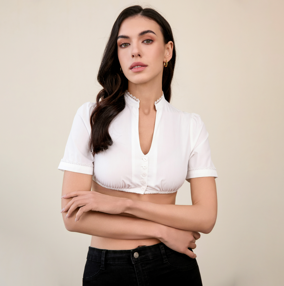 Dirndlbluse – Johanna